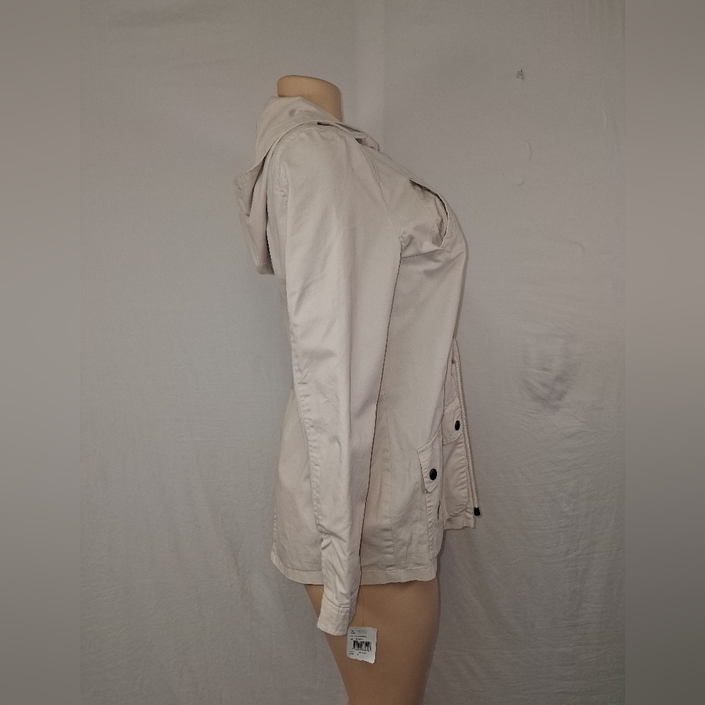 Joujou Stylish Cream Utility Jacket for Women size M - Picture 5 of 16